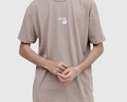 Light Brown Relaxed Fit T-Shirt