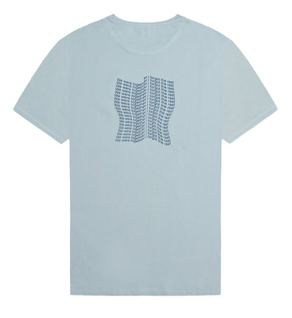 Light Blue Relaxed Fit Perspective T-Shirt