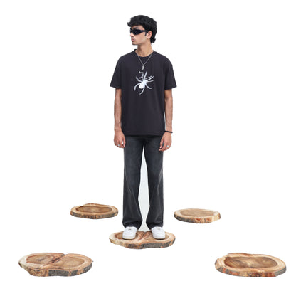 Black Spider Relaxed Fit T-Shirt