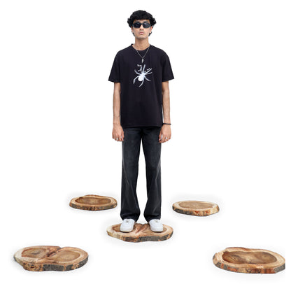 Black Spider Relaxed Fit T-Shirt