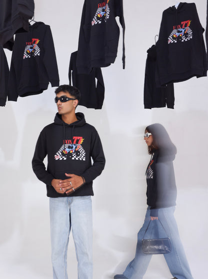Racer Relaxed fit Hoodie