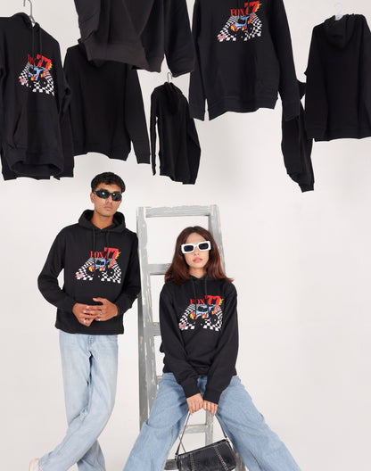 Racer Relaxed fit Hoodie