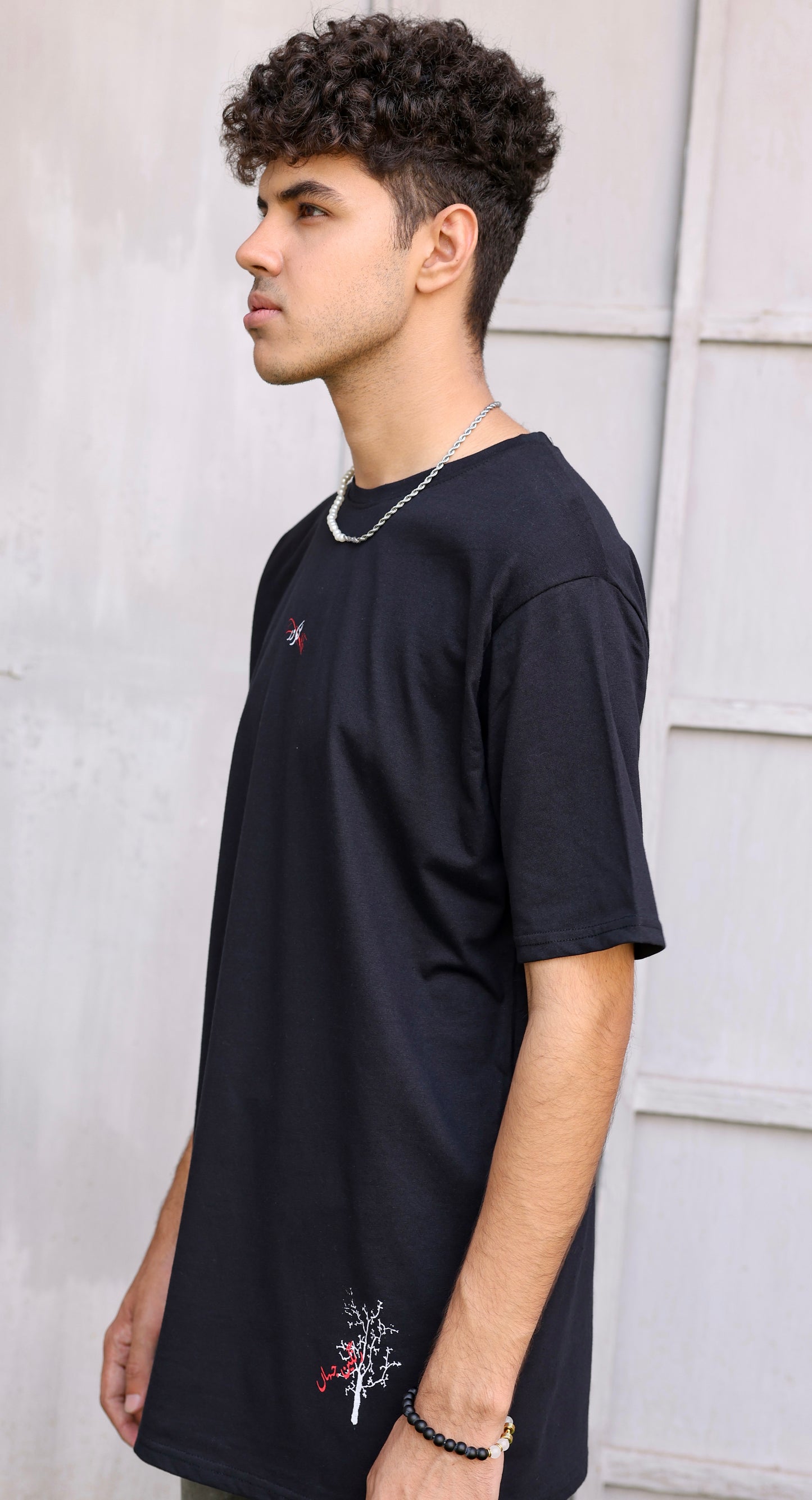 Black Relaxed Fit T-Shirt