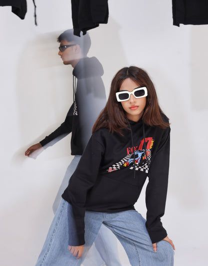 Racer Relaxed fit Hoodie